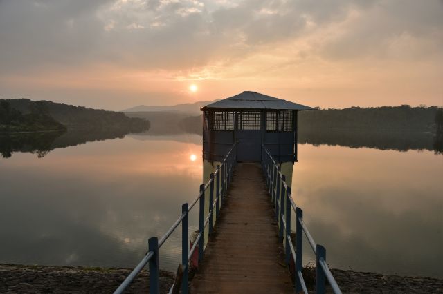 Chiklihole Reservoir near Coorg