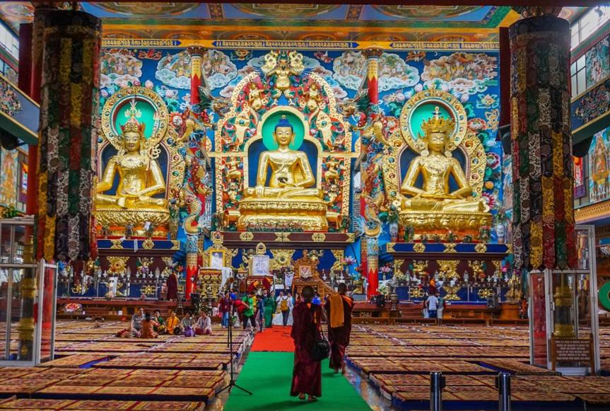 Golden Temple near Kushalnagar