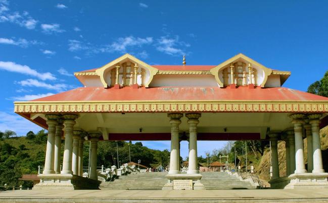 Talacauvery temple and hills